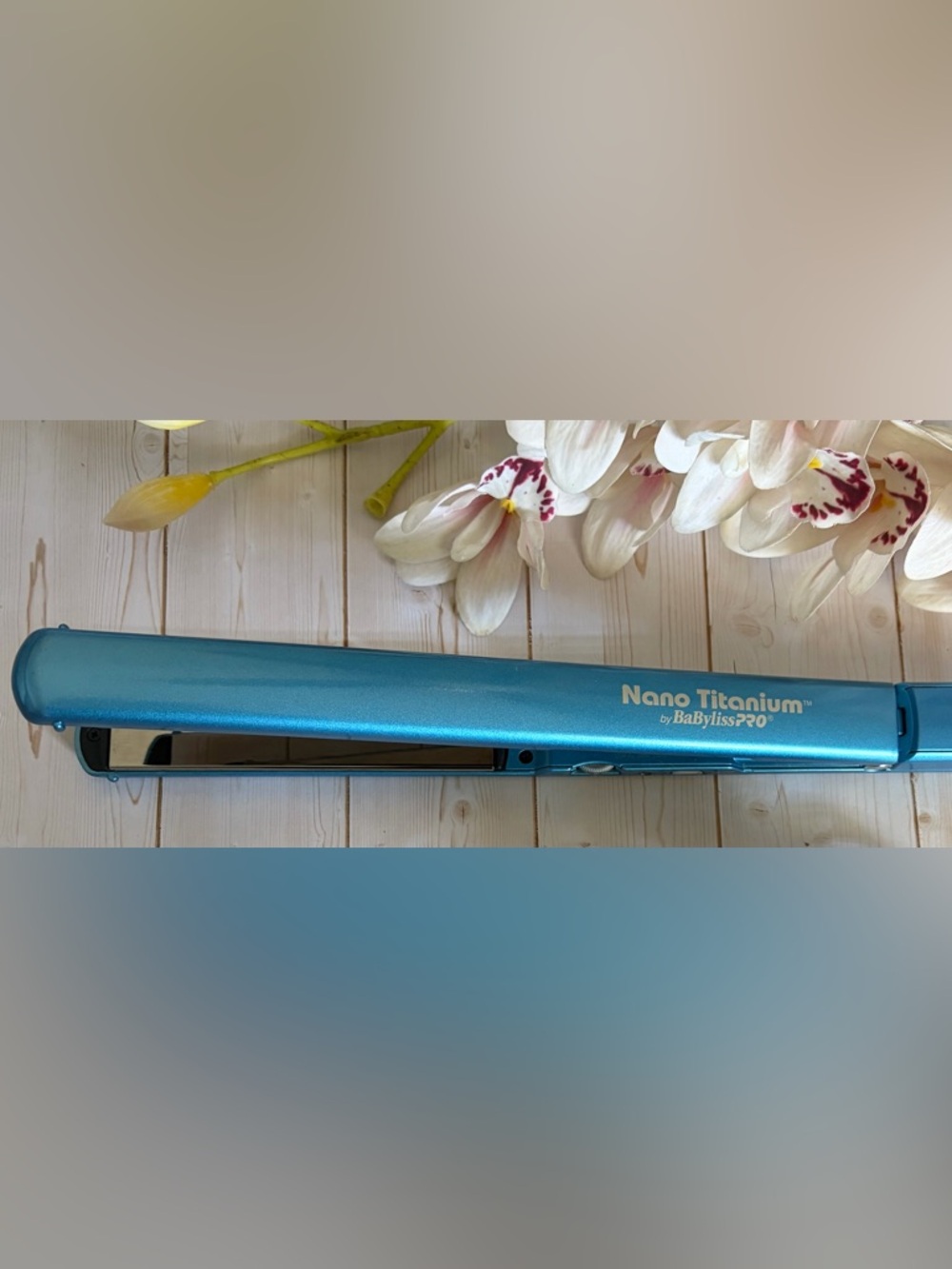 BaByliss Nano Teal Blue Hair Straightener